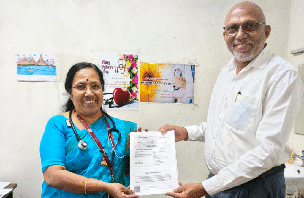 MOU signed with Regional Cancer Centre to support poor kids with cancer